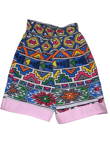 Ndebele kiddies shorts